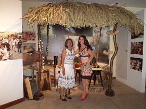 Inés del Carmen Blandón de INTUR  en Masaya, elevada a Capital del Folclor de Nicaragua, durante la visita al Museo del Folclor ubicado en el Antiguo Mercado de Masaya.